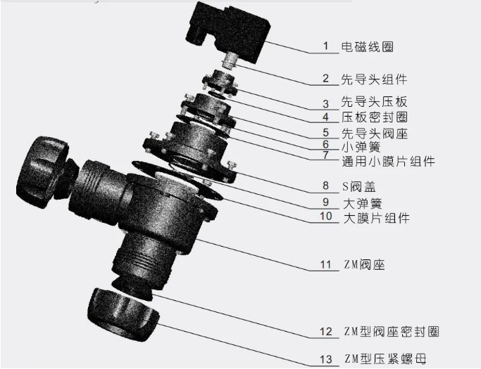 DCF-ZM型電磁脈沖閥